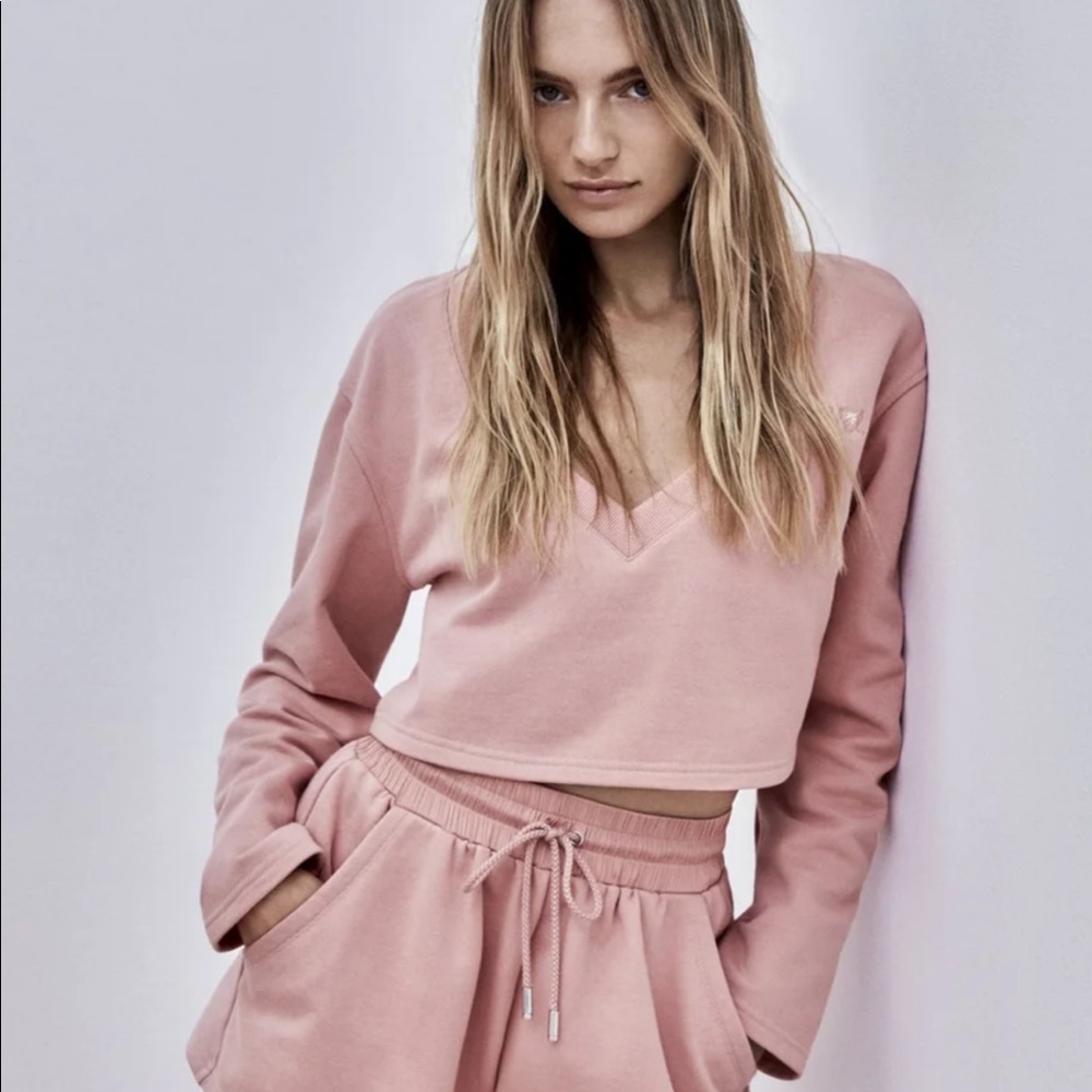 For Love & Lemons Crop Sweater